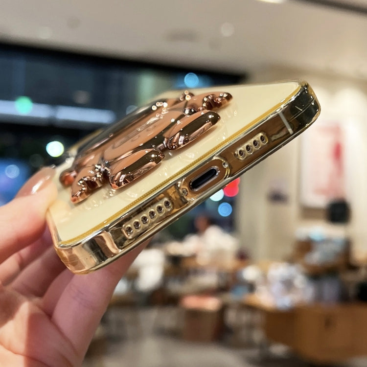 Plating Astronaut Holder TPU Phone Case, For iPhone 13 Pro Max, For iPhone 12, For iPhone 12 Pro, For iPhone 12 Pro Max, For iPhone 11, For iPhone 11 Pro Max