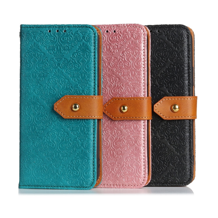 European Floral Embossed Leather Phone Case, For Sony Xperia 5 IV, For Samsung Galaxy A04 4G