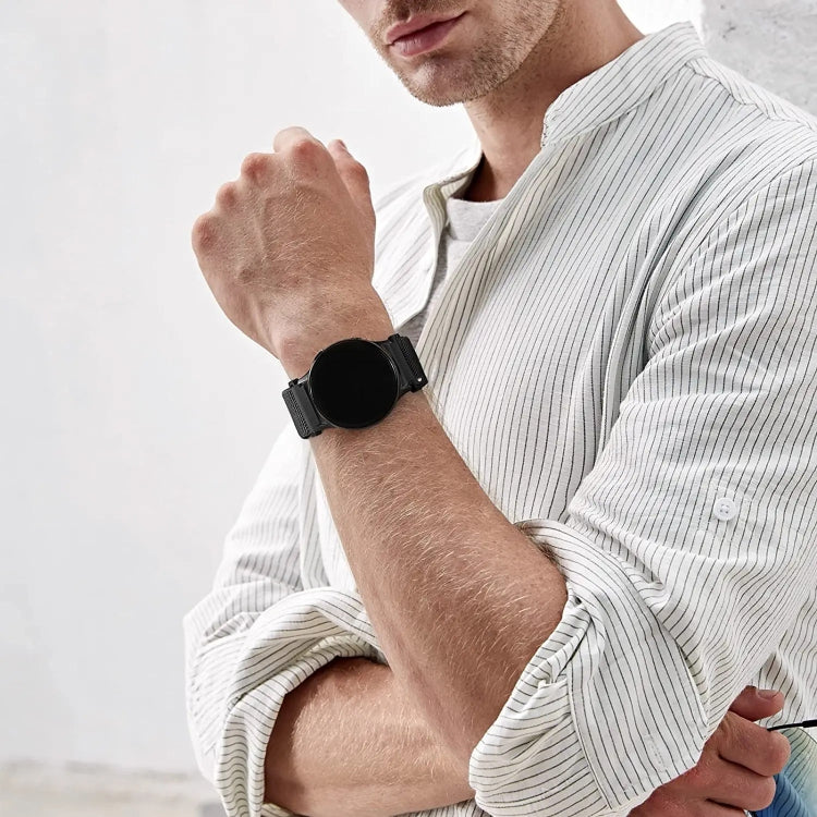 For Samsung Galaxy Watch5 / Watch5 Pro / Watch4 / Watch4 Classic Universal Nylon Loop Watch Band