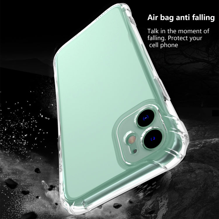 Sound Conversion Hole Transparent TPU Airbag Shockproof Case, For iPhone 11, For iPhone 11 Pro, For iPhone 11 Pro Max