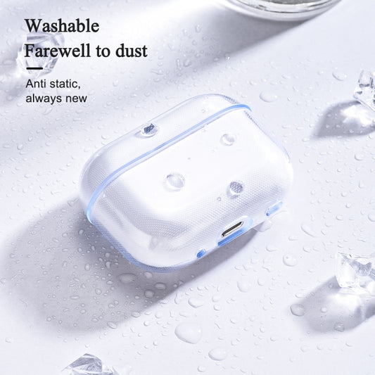 For AirPods Pro 2 Earphone Transparent TPU Protective Case, For AirPods Pro 2