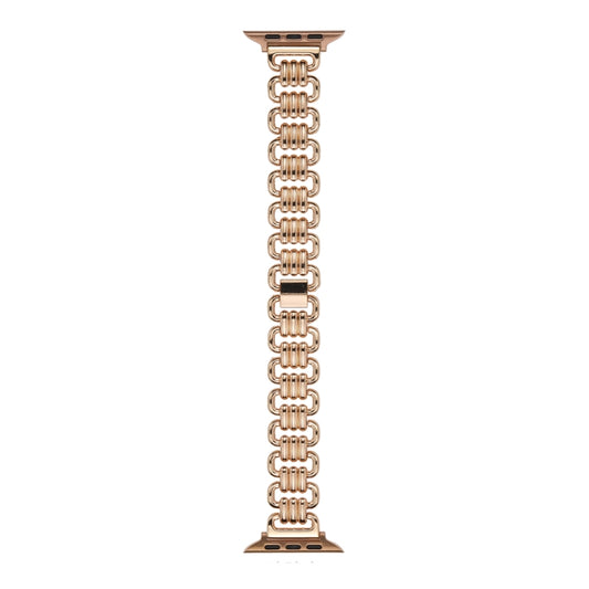 U-chain Metal Watch Band, For Apple Watch Ultra 49mm / Series 8&7 45mm / SE 2&6&SE&5&4 44mm / 3&2&1 42mm, For Apple Watch Series 8&7 41mm / SE 2&6&SE&5&4 40mm / 3&2&1 38mm