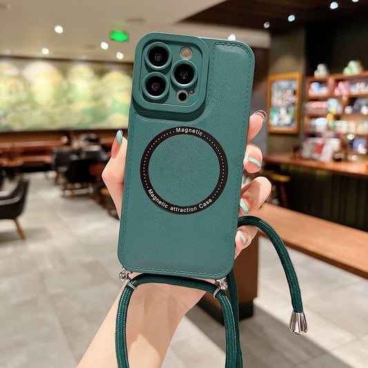 MagSafe Magnetic Lanyard Phone Case, For iPhone 14 Pro Max, For iPhone 14 Pro, For iPhone 14, For iPhone 14 Plus, For iPhone 13 Pro Max, For iPhone 13 Pro, For iPhone 13, For iPhone 12 Pro Max, For iPhone 12 Pro, For iPhone 12, For iPhone 11