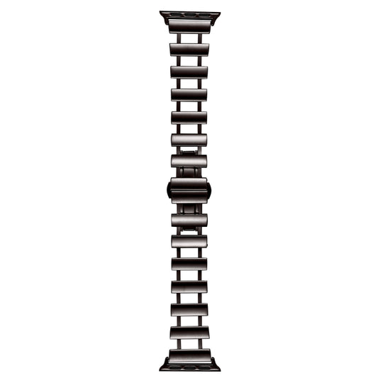 Hollow Stainless Steel Watch Band, For Apple Watch Ultra 49mm / Series 8&7 45mm, For Apple Watch Series 8&7 41mm / SE 2&6&SE&5&4 40mm