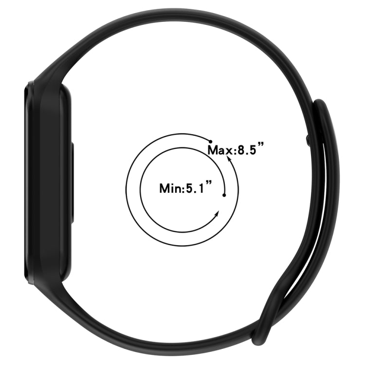Solid Color Silicone Integrated Watch Band, For Redmi Band 2
