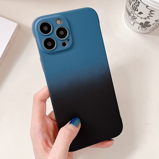 Frameless Skin Feel Gradient Phone Case, For iPhone 12, For iPhone 11 Pro Max, For iPhone 11, For iPhone XS Max, For iPhone XS / X, For iPhone XR