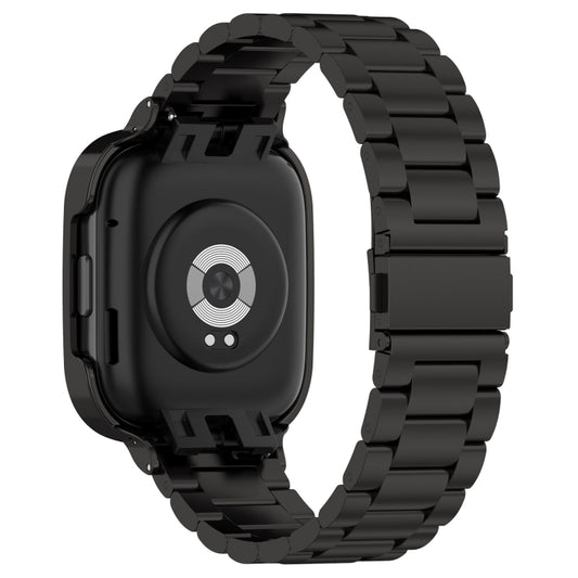 2 in 1 Three-bead Metal Watch Band with Watch Frame, For Xiaomi Redmi Watch 3 / Mi Watch Lite 3
