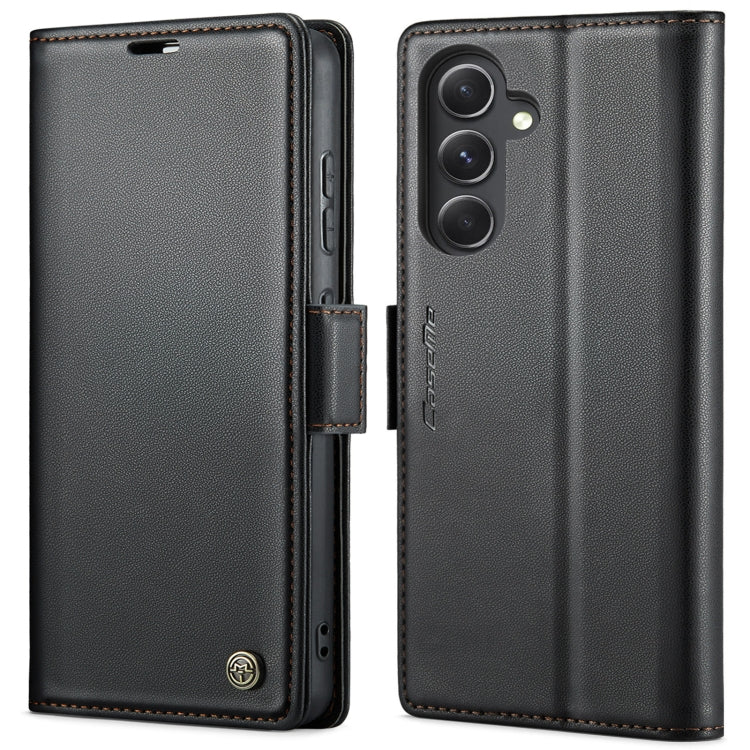 CaseMe 023 Butterfly Buckle Litchi Texture RFID Anti-theft Leather Phone Case, For Samsung Galaxy S23 FE 5G, For Samsung Galaxy A24 4G, For Samsung Galaxy A14 4G/5G, For Samsung Galaxy A34 5G, For Samsung Galaxy A54 5G, For Samsung Galaxy S23 Ultra 5G
