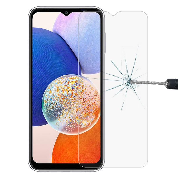 0.26mm 9H 2.5D High Aluminum Tempered Glass Film, For Samsung Galaxy A14 5G / 4G / M14, For Samsung Galaxy A13 4G / A13 / A23 5G, For Samsung Galaxy A34 5G, For Samsung Galaxy A54 5G, For Samsung Galaxy A33 5G, For Samsung Galaxy A52s 5G / A23s
