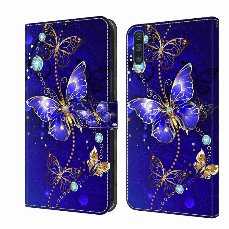 Crystal 3D Shockproof Protective Leather Phone Case, For Samsung Galaxy A51 4G, For Samsung Galaxy A50