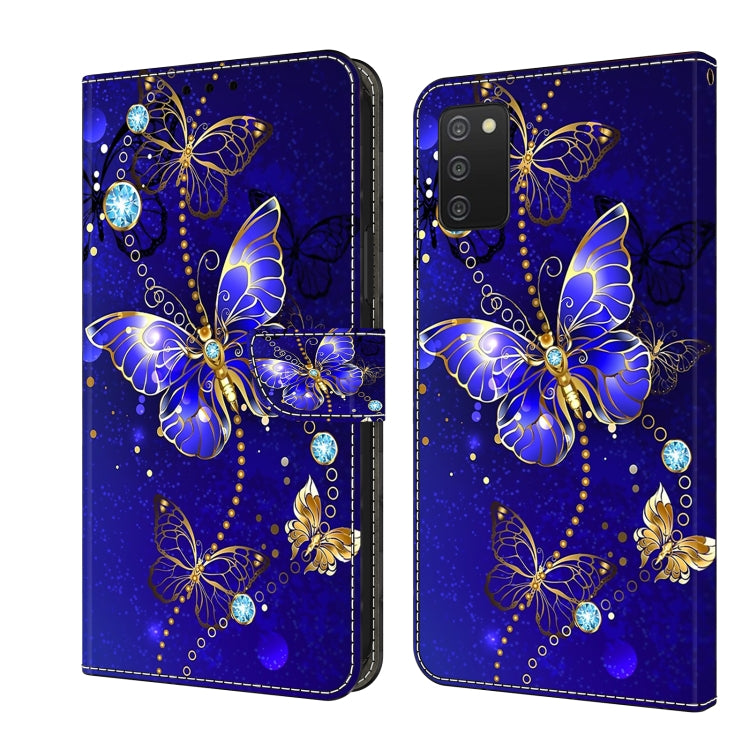 Crystal 3D Shockproof Protective Leather Phone Case, For Samsung Galaxy A53, For Samsung Galaxy A03s