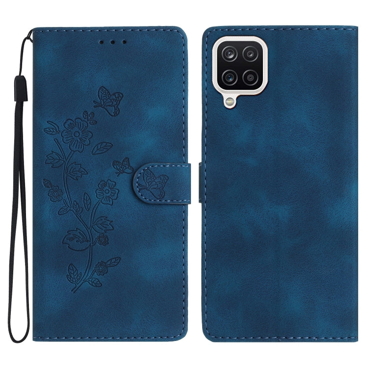 Flower Butterfly Embossing Pattern Leather Phone Case, For Samsung Galaxy A12, For Samsung Galaxy A42 5G, For Samsung Galaxy Note20 Ultra, For Samsung Galaxy Note20, For Samsung Galaxy A21s, For Samsung Galaxy S20 Ultra, For Samsung Galaxy S20
