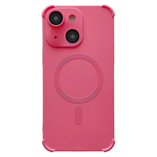 Four Corner Shockproof Skin Feel MagSafe Magnetic Phone Case, For iPhone 15 Plus, For iPhone 15, For iPhone 14 Plus, For iPhone 14, For iPhone 14 Pro, For iPhone 14 Pro Max