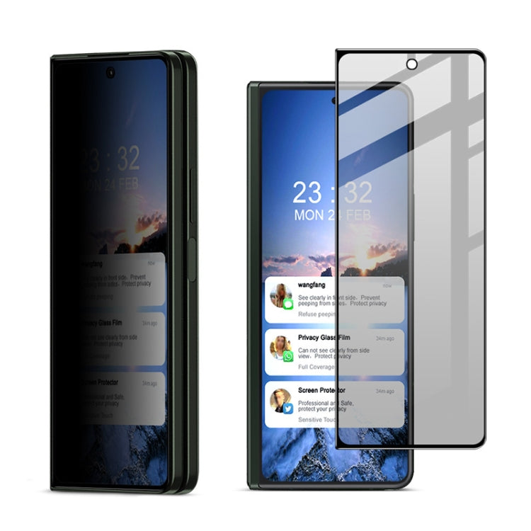 imak HD Full Screen Privacy Tempered Glass Protective Film, Phone Case Edition, For Samsung Galaxy Z Fold7 5G, For Samsung Galaxy Z Fold5 5G