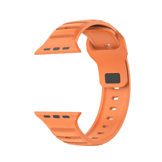 Dot Texture Fluororubber Watch Band, For Apple Watch SE 2022 44mm, For Apple Watch 9 41mm, For Apple Watch 7 41mm, For Apple Watch 7 45mm, For Apple Watch SE 40mm, For Apple Watch SE 44mm, For Apple Watch 6 40mm, For Apple Watch 6 44mm
