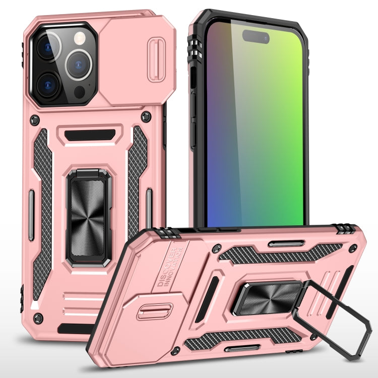 Armor PC + TPU Camera Shield Phone Case, For iPhone 18 Pro / 17 Pro, For iPhone 18 Pro Max / 17 Pro Max, For iPhone 17e / 16e, For iPhone 17, For iPhone Air, For iPhone 16 Pro Max