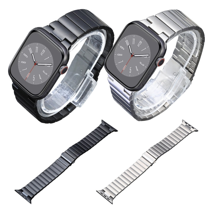 Flat Buckle Stainless Steel Watch Band, For Apple Watch Series 2 42mm, For Apple Watch Series 2 38mm