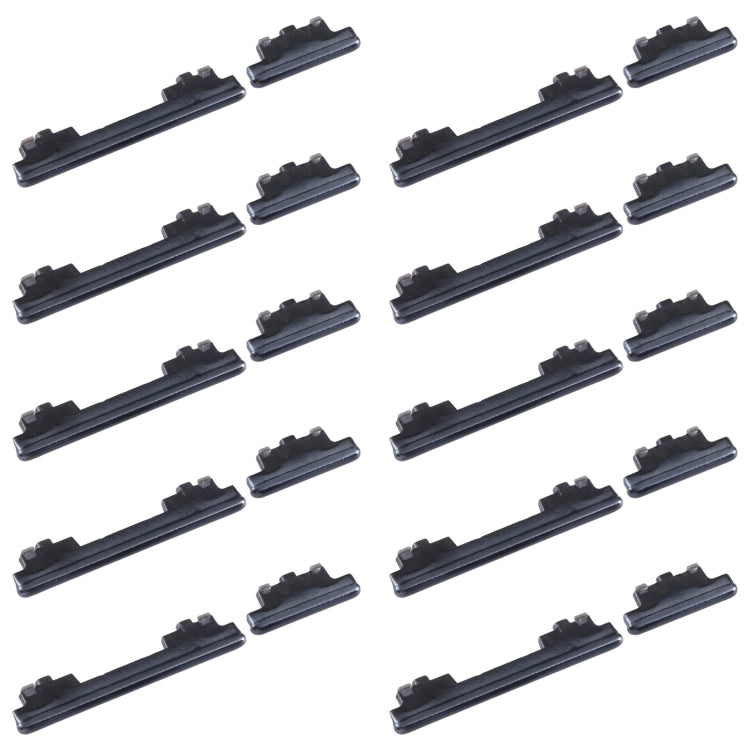 10pcs Volume Control Button, For Samsung Galaxy S20 FE SM-G780, For Samsung Galaxy Z Flip 5G SM-F707, For Samsung Galaxy M23 SM-M236, For Samsung Galaxy A23 SM-A235, For Samsung Galaxy A53 5G SM-A536, For Samsung Galaxy A73 5G SM-A736
