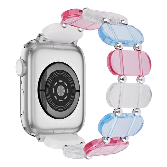 Stretch Resin Watch Band, For Apple Watch SE 2023 44mm, For Apple Watch SE 2023 40mm, For Apple Watch Ultra 2 49mm, For Apple Watch Series 9 45mm, For Apple Watch Series 9 41mm, For Apple Watch Ultra 49mm