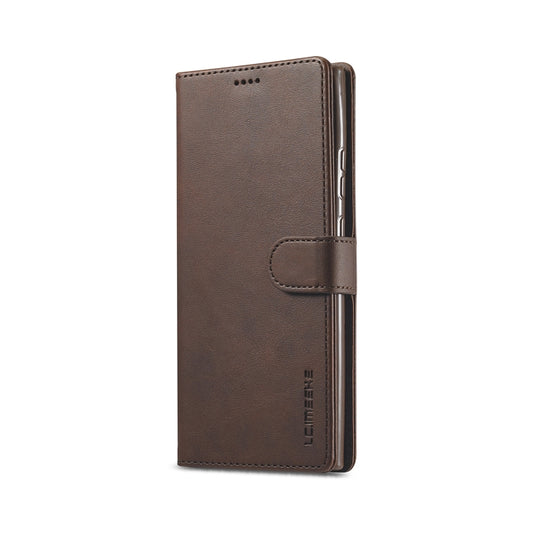 LC.IMEEKE Calf Texture Horizontal Flip Leather Case, with Holder & Card Slots & Wallet, For Xiaomi Redmi 9, For Samsung Galaxy A21s, For Samsung Galaxy Note 20, For Samsung Galaxy Note 20 Ultra, For Xiaomi Redmi Note 9