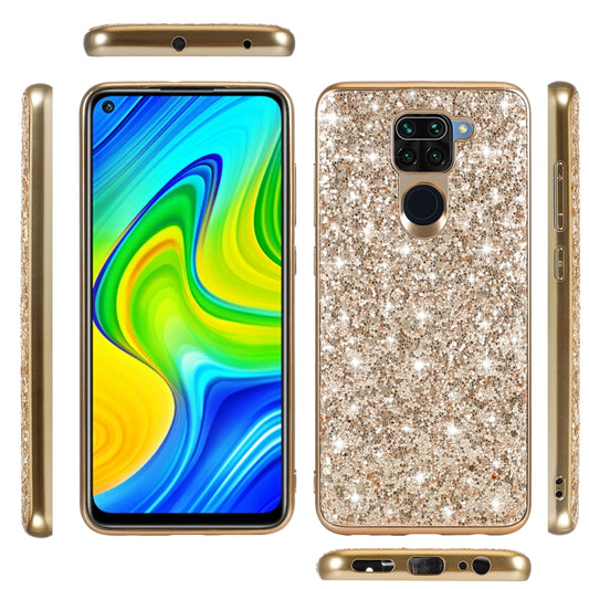 Glitter Powder Shockproof TPU Protective Case, For Xiaomi Redmi Note 9 / 10X 4G, For Xiaomi Note 10 Lite, For Samsung Galaxy Note 20, For Samsung Galaxy A21s, For Samsung Galaxy A51 5G