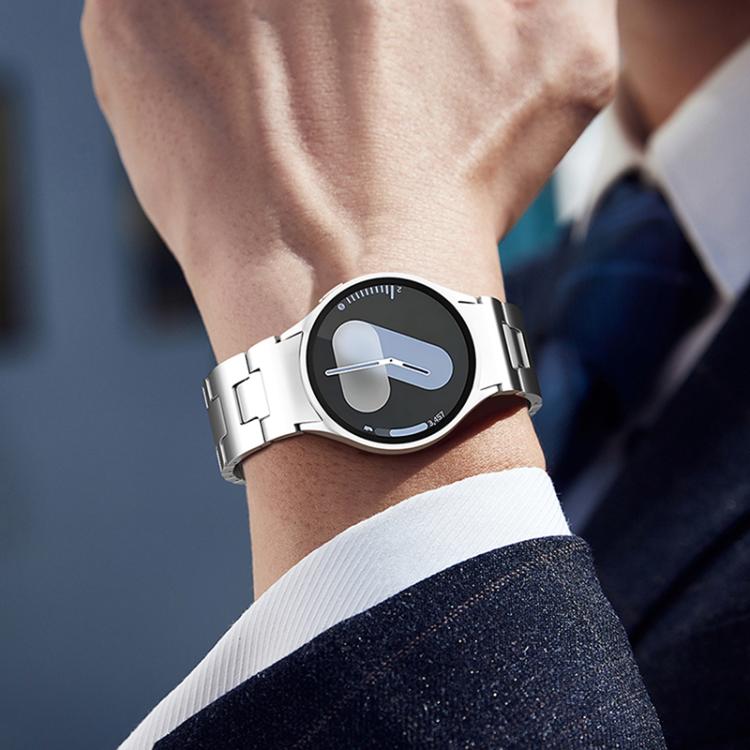 Quick Release Button H Shaped Stainless Steel Watch Band, For Samsung Galaxy Watch 7 / 6 / 5 / 4