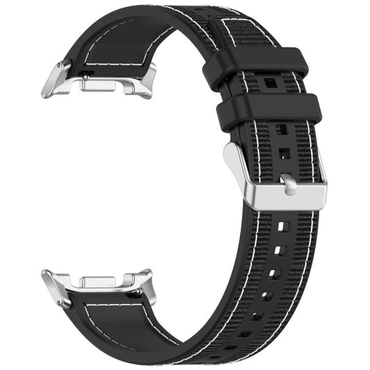 xDfind Hybrid Nylon Braid Silicone Watch Band, For Samsung Galaxy Watch 8 / 8 Classic 22mm