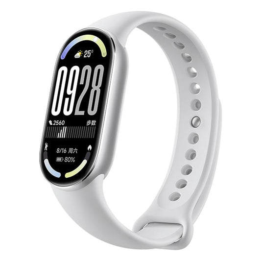 Original Xiaomi Smart Band 10, 1.72 inch AMOLED Screen 5ATM Waterproof Smart Watch, Support Blood Oxygen / Heart Rate Monitor, Smart Band 10 Black, Smart Band 10 Silver, Smart Band 10 Pink Gold