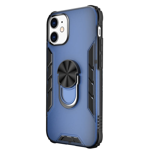 Magnetic Frosted PC + Matte TPU Shockproof Case with Ring Holder, For iPhone 12 Pro Max, For iPhone 12 / 12 Pro, For iPhone 12 mini