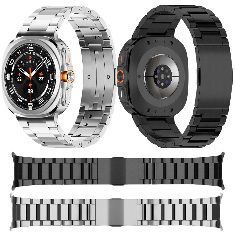 Integrated Three Beads HW Buckle Titanium Alloy Watch Band, For Samsung Galaxy Watch8 / Watch8 Classic