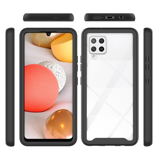 Starry Sky Solid Color Series Shockproof PC + TPU Protective Case, For Samsung Galaxy A42 5G