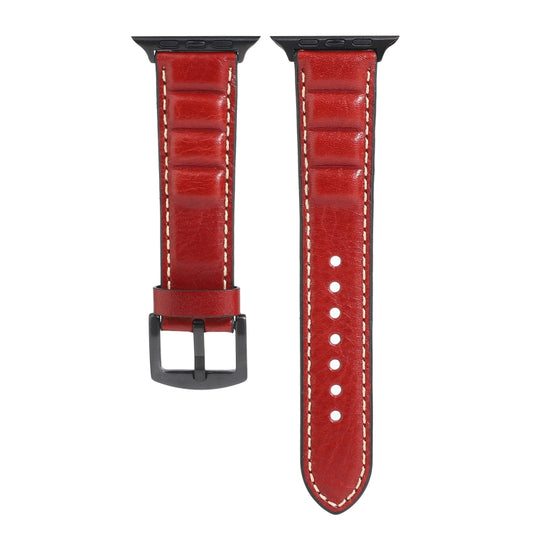 Genuine Leather Watchband For Apple Watch Series 6 & SE & 5 & 4 44mm / 3 & 2 & 1 42mm, For Apple Watch Series 7 45mm / 6 & SE & 5 & 4 44mm / 3 & 2 & 1 42mm