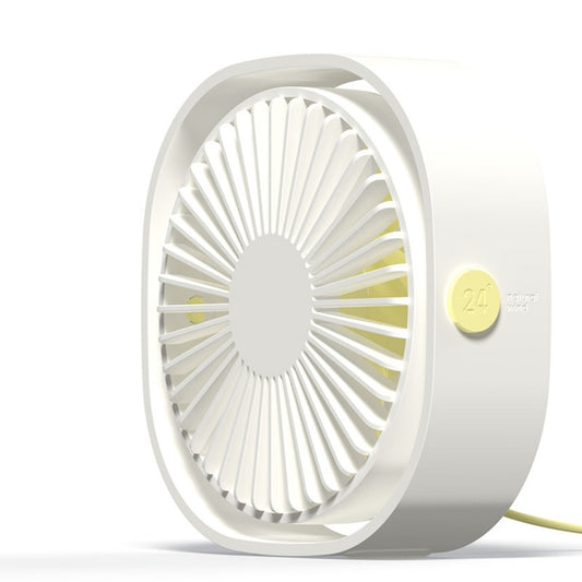 360 Degree Rotation Wind 3 Speeds Mini USB Desktop Fan, Desktop Fan