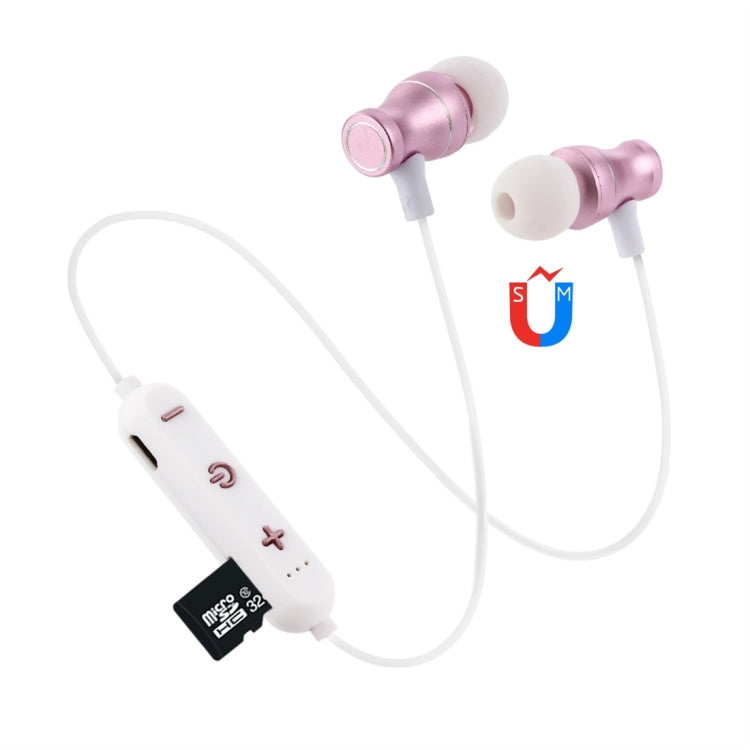 F11 Bluetooth 4.2 Hanging Neck Design Bluetooth Headset, Support Music Play & Switching & Volume Control & Answer