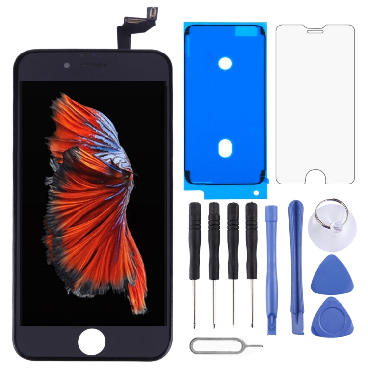 LCD Screen with Frame for iPhone 6s, 3 in 1 for i6s with Frame White, 3 in 1 for i6s with Frame Black