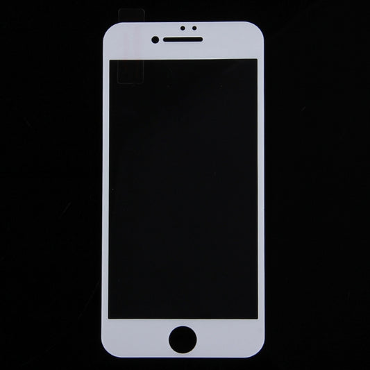 For iPhone 7 Silk Printing Screen Protector 0.26mm 9H Surface Hardness 2.5D Explosion-proof Tempered Glass Screen Film