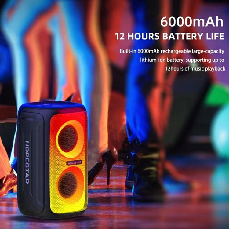 HOPESTAR Party 110 Mini Colorful Lights Wireless Bluetooth Speaker, Party 110 Mini (Black), Party 110 Mini (Green), Party 110 Mini (Grey), Party 110 Mini (Blue)