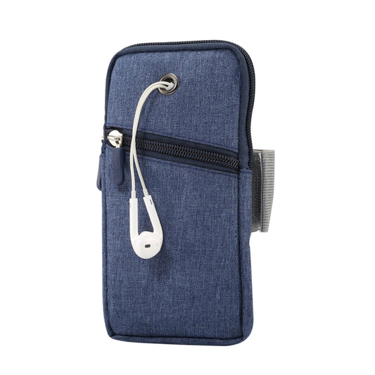 Multi-functional Universal Thin Sports Arm Bag Phone bag Wrist Pack with Earphone Hole for 6.5 Inch or Below Smartphones, Arm Size : 22-38cm