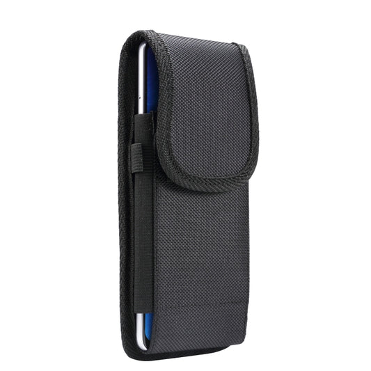6.9 inch Universal Vertical Nylon Fabric Waist Bag for Huawei Mate 20 X & Honor 8X Max, Xiaomi Max