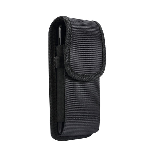 4.7 inch Universal Vertical Nylon Fabric Waist Bag for iPhone X & iPhone 8, Galaxy S6, Redmi 3