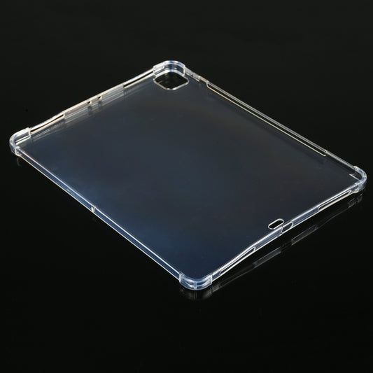 For iPad Pro 12.9 2022 / 2021 Four-corner Airbag Anti-drop Transparent Protective Tablet Case with Pen Slot, For iPad Pro 12.9 2022 / 2021
