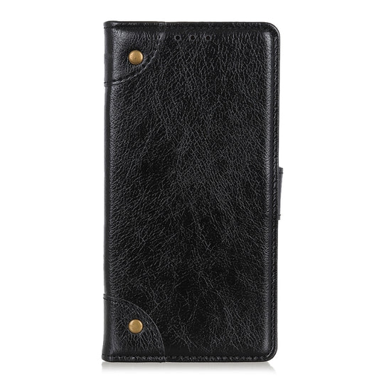 For iPhone 11 Pro Max Copper Buckle Nappa Texture Horizontal Flip Leather Case, with Holder & Card Slots & Wallet, For XI Max (2019)