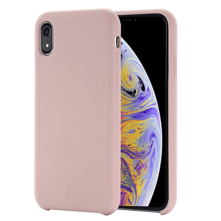 For iPhone XR Four Corners Full Coverage Liquid Silicone Case, XR, For XR