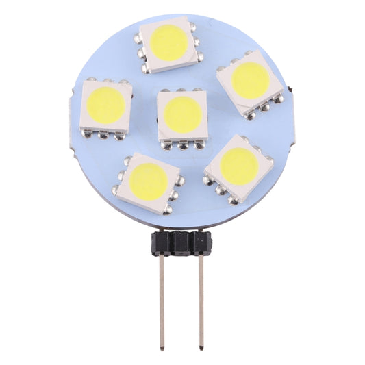 G4 6 LEDs SMD 5050 72LM 2800-3200K Stepless Dimming Energy Saving Light Pin Base Lamp Bulb, DC 12V, G4 6LEDs SMD 5050 72LM, G4 6 LEDs SMD 5050 72LM