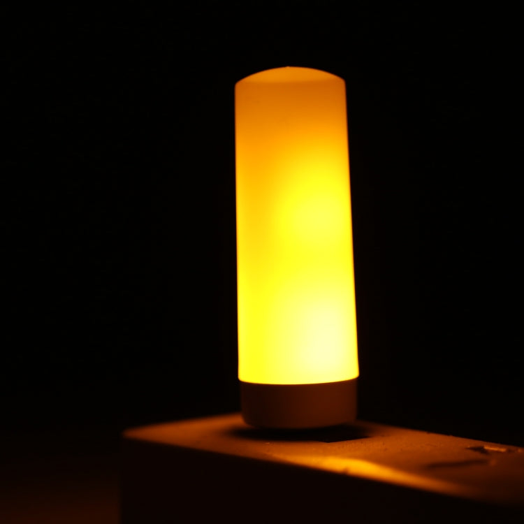 USB LED Flame Lamp Flameless Candles Night Light, USB LED Flame Lamp