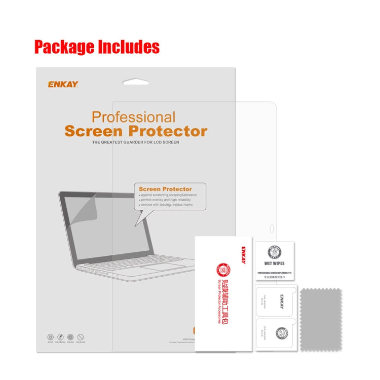 ENKAY for Apple MacBook Pro 13.3 inch (A1706/A1708/A1989/A2159) HD PET Screen Protector, For MacBook Pro 13.3 inch (A1706/A1708/A1989/A2159)
