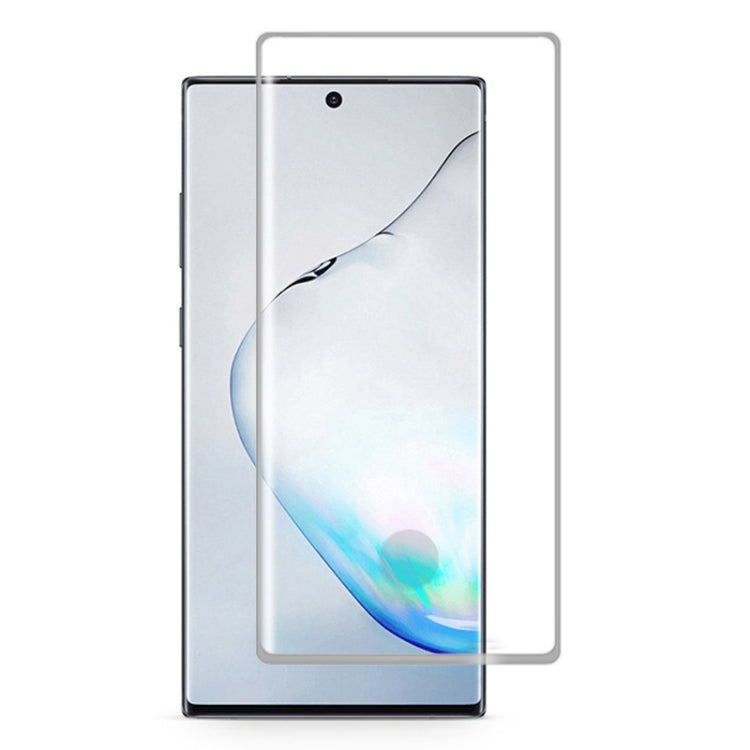 For Galaxy Note 10+ 0.3mm 9H Surface Hardness 3D Curved Edge Glue Curved Full Screen Tempered Glass Film, Fingerprint Unlock Is Supported, For Galaxy Note 10+ (1 PC), For Galaxy Note 10+(1 PC)