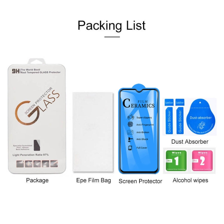 For Samsung Galaxy A31 2.5D Full Glue Full Cover Ceramics Film, For Samsung Galaxy A31 (1 PC)