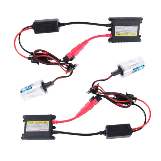 DC12V 35W 2x H3 Slim HID Xenon Light, High Intensity Discharge Lamp, H3, Color Temperature: 8000K, H3, Color Temperature: 6000K