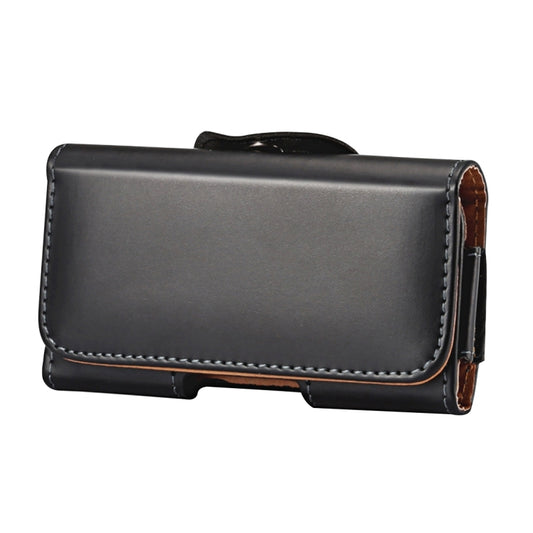 For iPhone X & Galaxy S7 / G930 & S6 Edge / G925 & S6 / G920 & S5 / G900 & Grand DUOS I9082 Smooth Surface Vertical Flip Leather Case Waist Bag with Back Splint